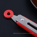 Five Sizes Heat Resistant Silicone Metal Serving Korean BBQ Tongs